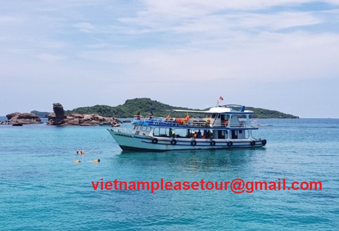 Travel 3 day Phu Quoc tour of crossing the ocean waves for fishing