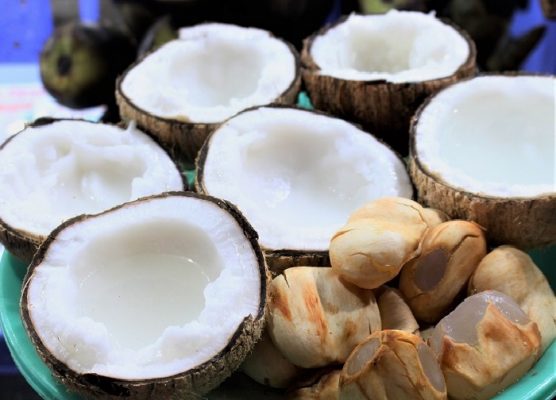 Coconut with jaggery